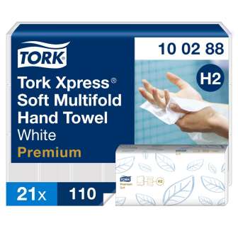 Tork H2 Premium Soft Multifold käsipyyhe