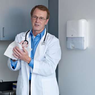 Käsipyyheannostelija H2 valkoinen