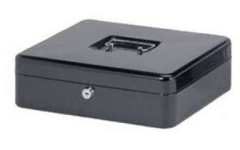 Kassalipas Jumbo musta 30x25x9 cm