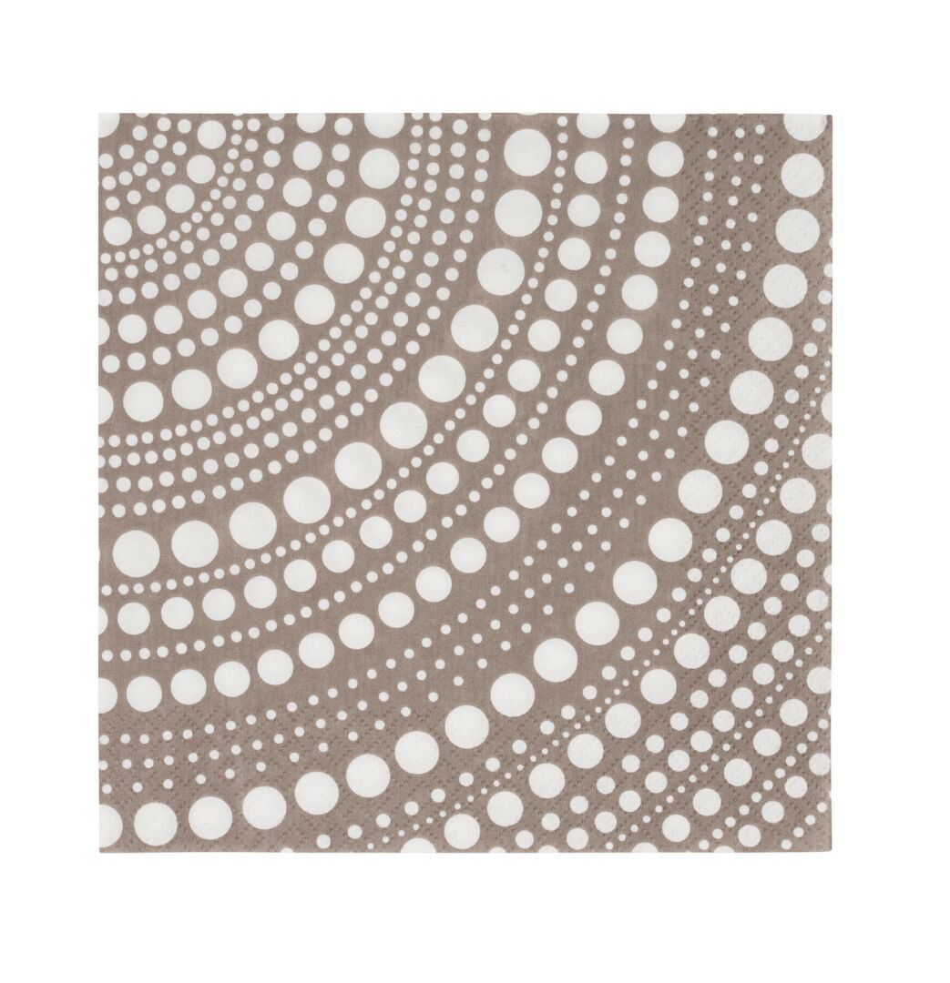 ! Kastehelmi paperiservetti 33cm