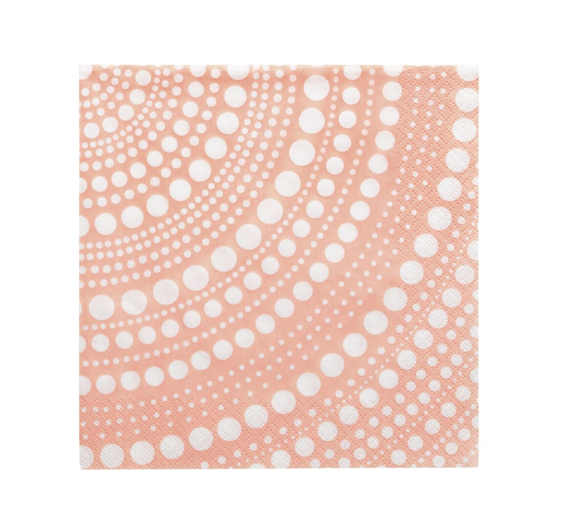 ! Kastehelmi paperiservetti 33cm