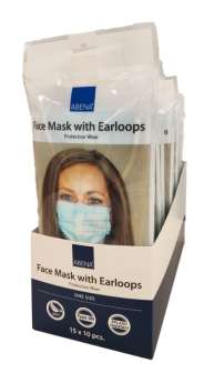 Abena kasvomaski Type IIR sininen