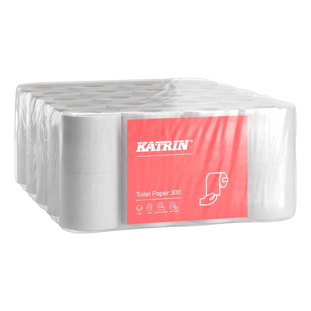Katrin 300 wc-paperi valkoinen