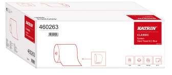 Katrin System Käsipyyherulla