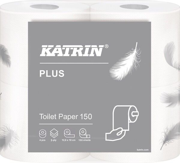 Katrin Toilet Plus 150 WC-paperi