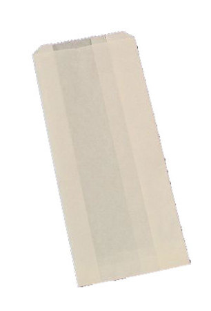 Kauppapussi 1 kg valkoinen 280x120x45 mm,   1000 kpl/ltk