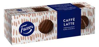 Keksi Fazer suklaa caffe latte 142 g |16 pkt/ltk