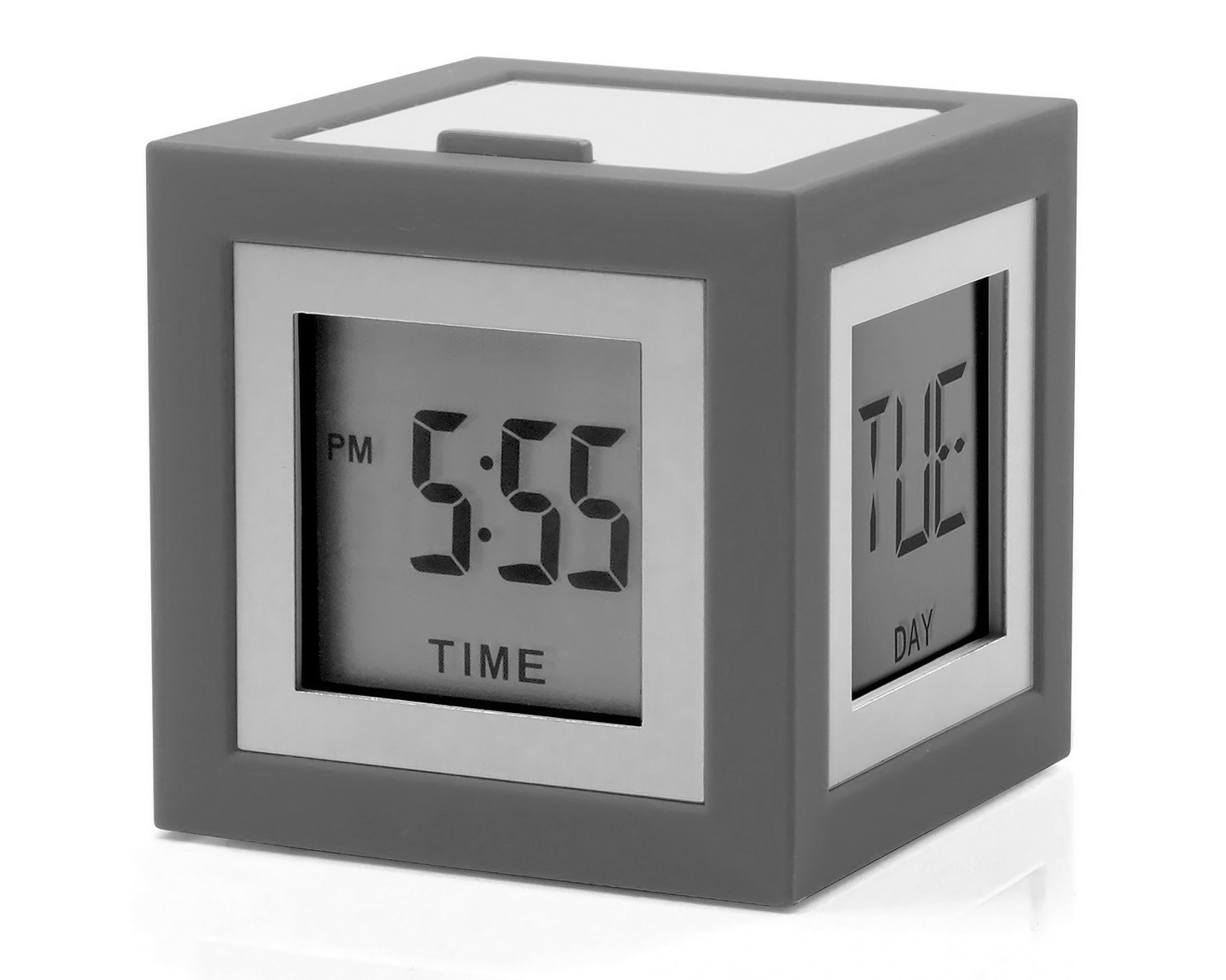Kello Lexon Cubissimo harmaa pvm/lämpömittari