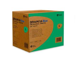 Kertakäyttö kengänsuoja 41cm 40mic