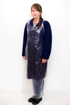 Kertakäyttöesiliina LPDE sininen