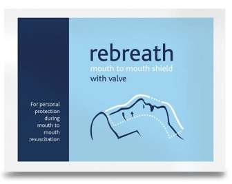 RM850 Kertakäyttö elvytyssuoja