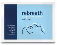 RM850 Kertakäyttö elvytyssuoja