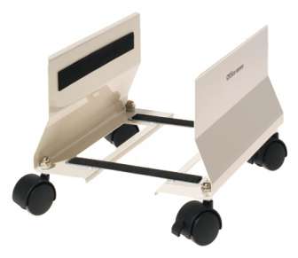 Keskusyksikköteline OD lattiateline, valkoinen