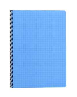 Kierrevihko A4/80 sininen muovikansi  