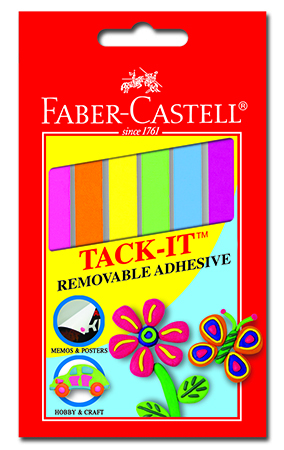 Kiinnitystahna Faber-Castell Tack-It Creative värill. 50 g