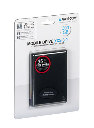 Kiintolevy Freecom Mobile XXS ulkoinen, 500 GB, USB 3.0