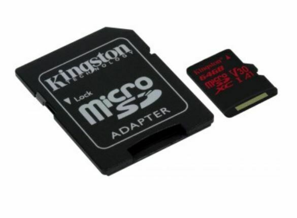Kingston 64 Gt microSD Canvas React