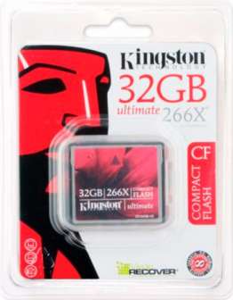 Kingston CompactFlash muistikortti 32GB/266X