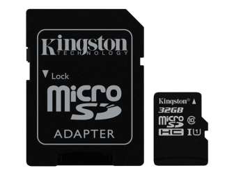 Kingston Canvas Flash muistikortti 32gb