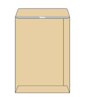 Kirjepussi B4 250x353 mm