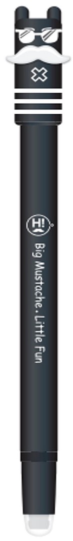 Kissan Viikset!Musta Geelikynä