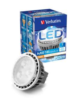 Kohdevalo LED Verbatim MR16 GU5.3 7W (50W)