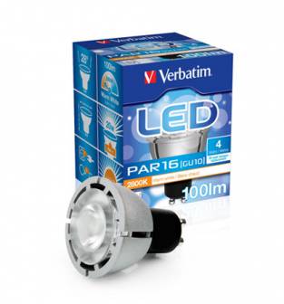 Kohdevalo LED Verbatim PAR16 GU10 4W (20W)