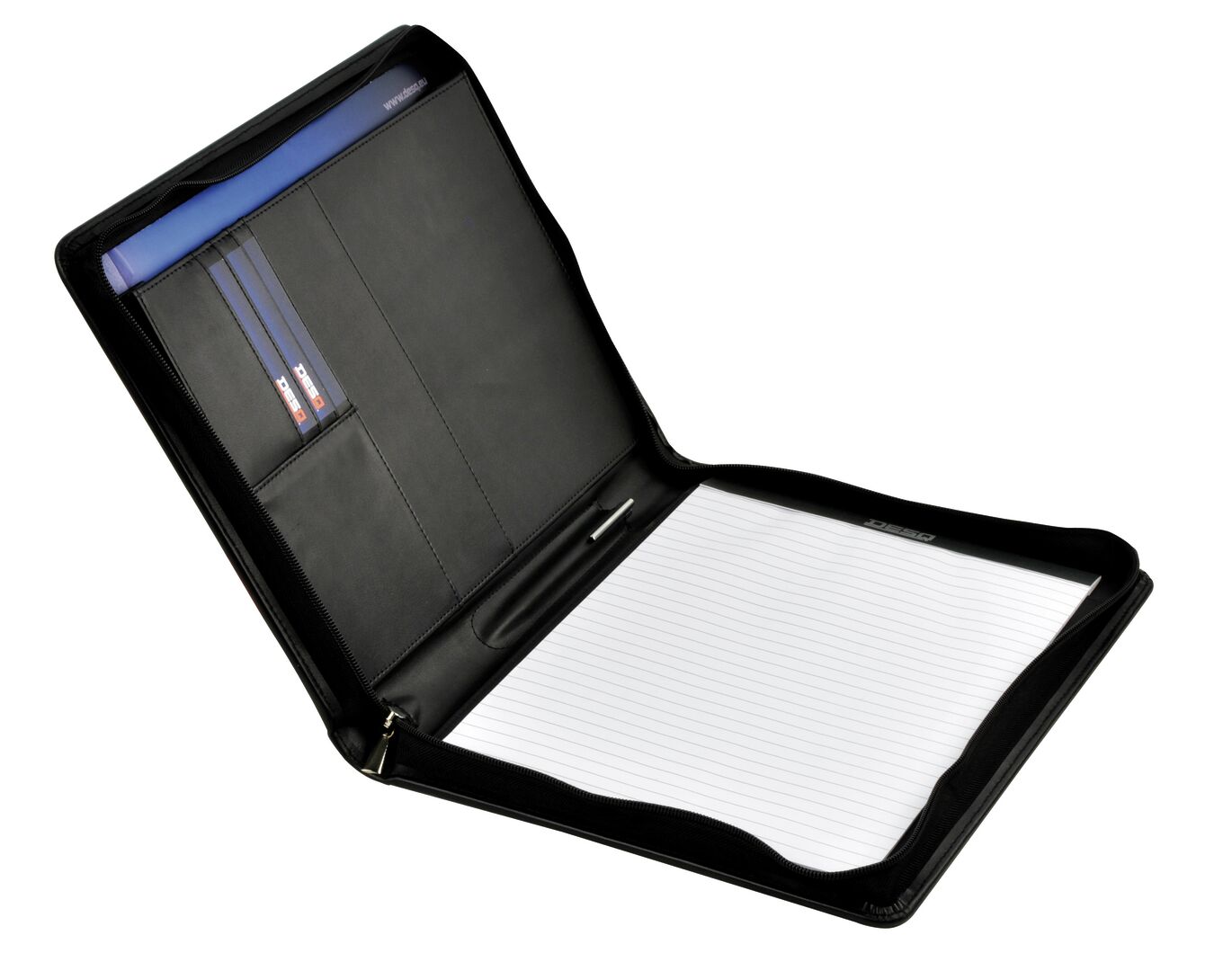 Kokouskansio Desq A4 musta