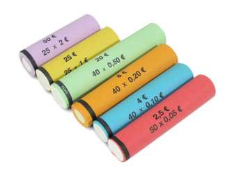 Kolikkohylsy 0,02 Euro 2600 kpl/ltk