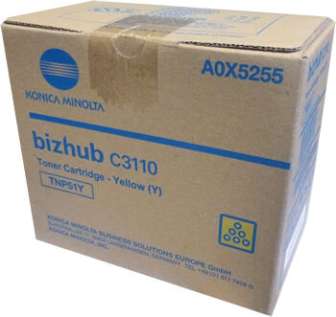 Konica- Minolta TNP51Y väriVärikasetti laser