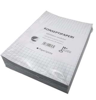 Konseptipaperi A4 10x10mm