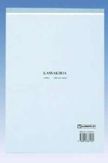 Konttorikirja B5 288 sivua 7x7mm ruud.punainen