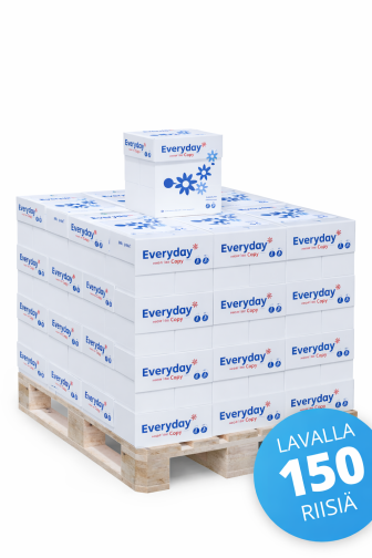 Kopiopaperi lava A4 150 riisiä Everyday Copy