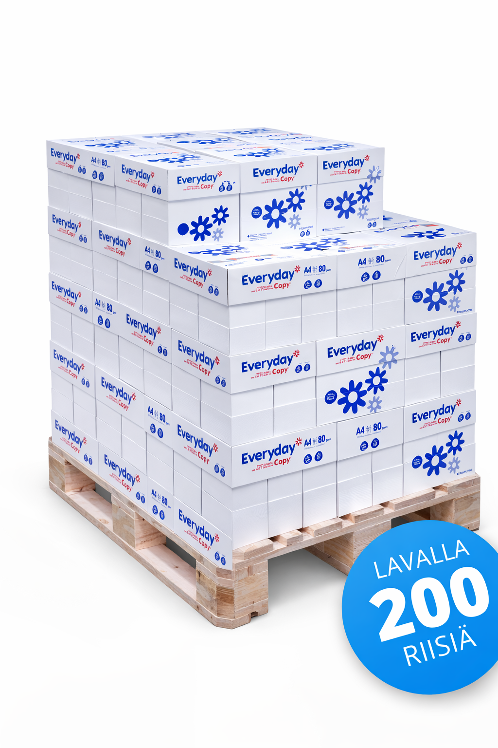 Kopiopaperi lava A4 200 riisiä Everyday Copy