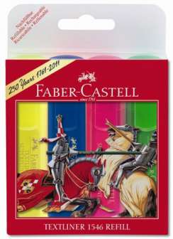 Korostuskynä Faber-Castell Textliner 1546, 4 eri väriä