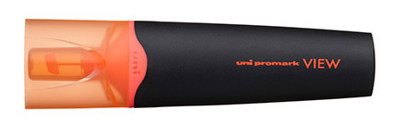 Korostuskynä uni-ball USP-200 Promark View oranssi