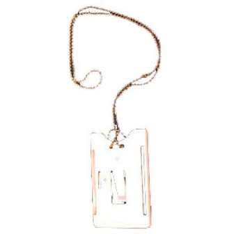 Korttipidin CK5 valkoinen metalliketjull