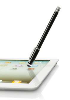 Kosketuskynä Targus Stylus 2-in 1 Pen+Stylus musta/hopea