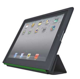 Kotelo tuella iPad/2 pehmeä musta