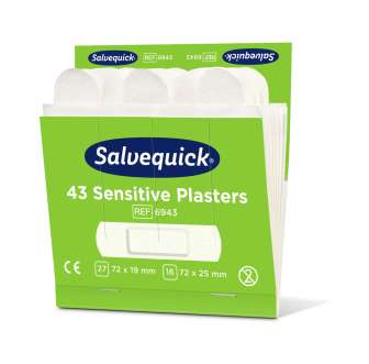 Salvequick Sensitive -laastari 6x43kpl