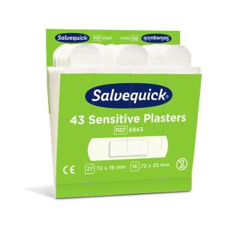 Salvequick Sensitive -laastari 6x43kpl