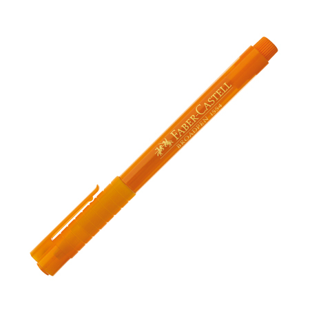 Kuitukärkikynä Faber-Castell 1554 broadpen 0,8mm oranssi
