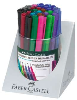 Kuitukärkikynä Faber-Castell 1554 broadpen 30 kpl/sarja