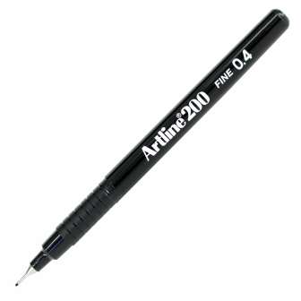 Artline 200 0,4mm musta