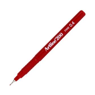 Artline 200 0,4mm punainen