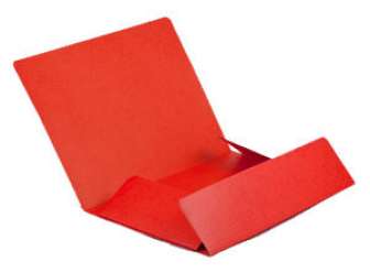 Kulmalukkokansio 108K punainen kiiltopahvia economy