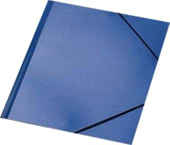 Kulmalukkokansio A4 sininen polypropeenia