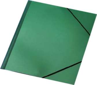 Kulmalukkokansio E480 muovi vihreä