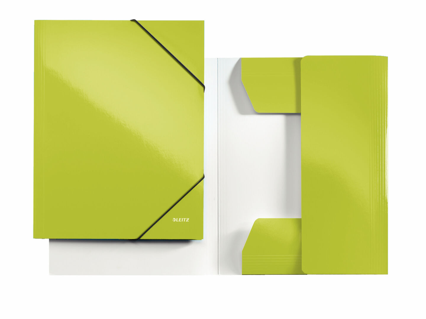 Kulmalukkokansio Leitz WOW A4 vihreä