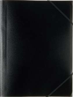 OD kulmalukkokansio A4/PP musta